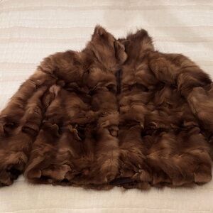 Sable fur coat